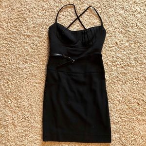 Black Halo Black Cocktail Dress